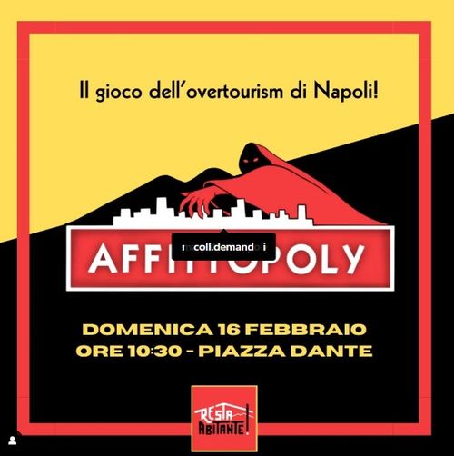 AFFITTOPOLY, il gioco sulla pelle di chi abita la città