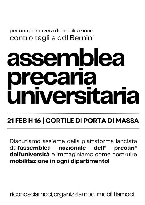 Assemblea pubblica di Ateneo