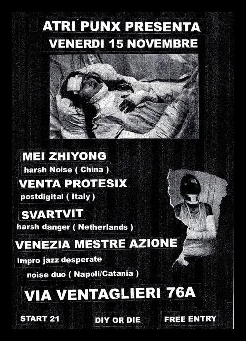 MEI ZHIYONG / VENTA PROTESIX / SVARTVIT / VENEZIA MESTRE AZIONE